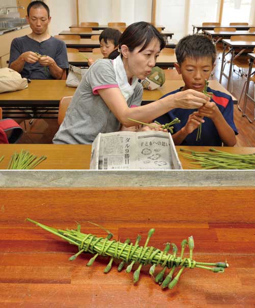 「クズ」の葉っぱと花と茎で遊びました | 楽天×岐阜県美濃加茂市 - 楽天ブログ