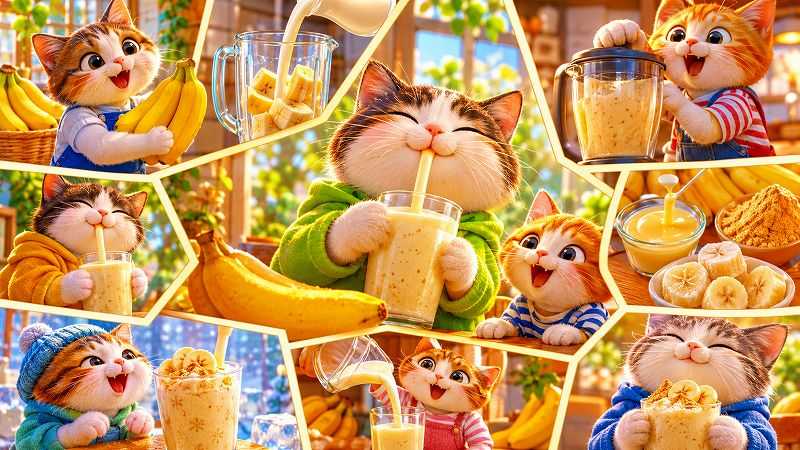 濃厚バナナミルク(バナナセーキ)の物語