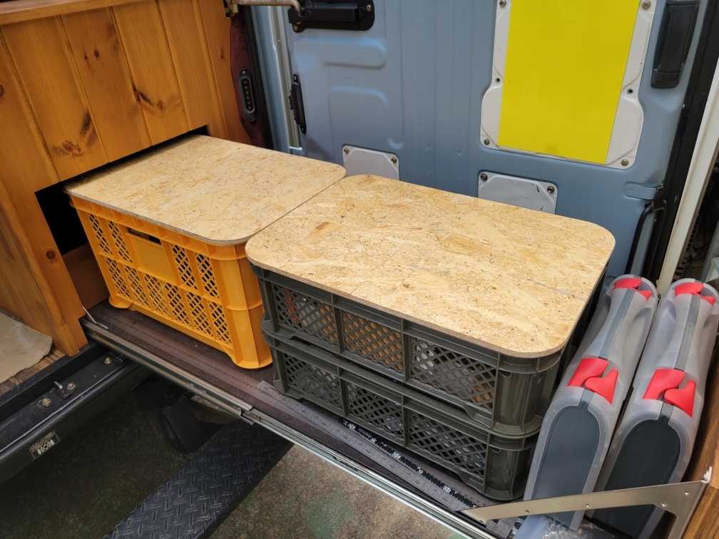 快適化いろいろ 「集荷コンテナ蓋」その1 | Go with US DIYキャンピングカー製作日誌 - 楽天ブログ