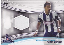 Topps PREMIER GOLD 2013 SCOTT SINCLAIR　ジャージカード