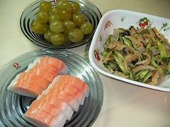 夕飯