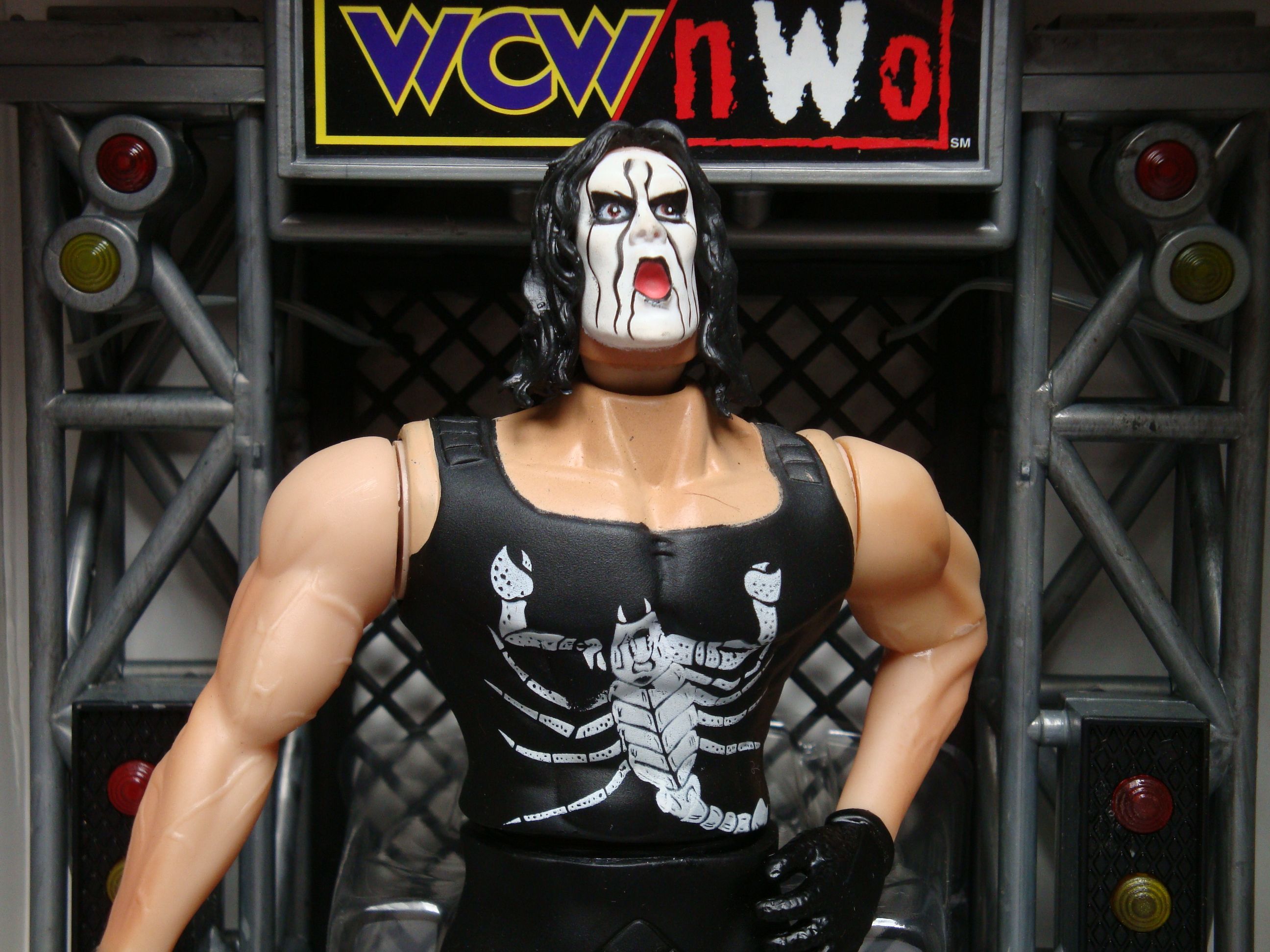 Wcw Nwo Electronic Talking Sting Rumble N Roar Wrestlers スティング ディズニー好きフィギュアの部屋 楽天ブログ