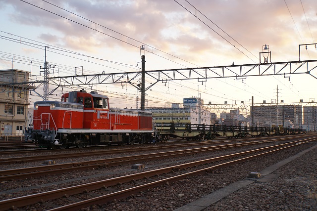 DE10 1571 & EF65 2050牽引 日鐵チキ工臨 空返却2