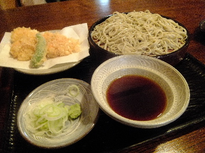 天ぷら蕎麦