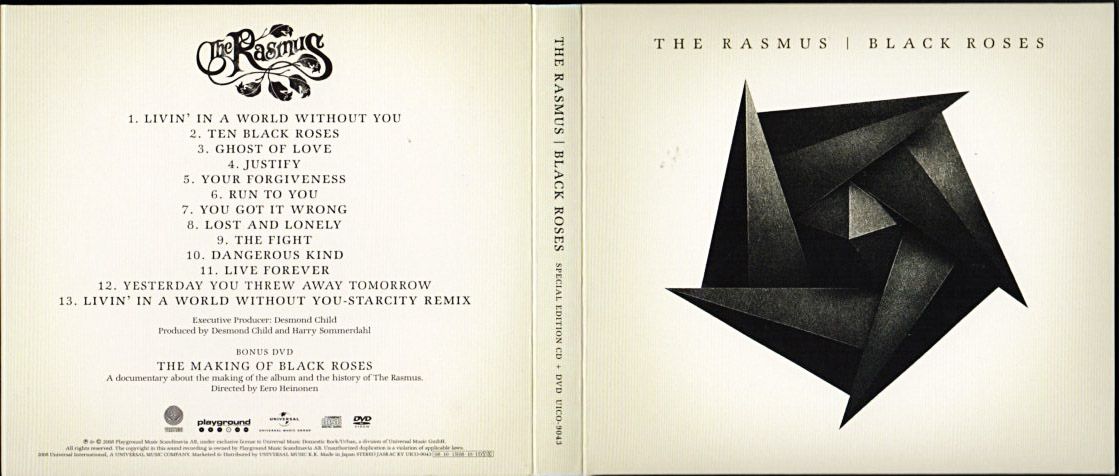 The Rasmus『Black Roses』/2008年 7th | おじなみの日記 - 楽天