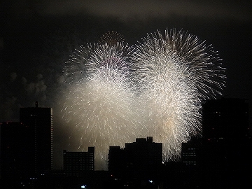 東京湾　花火大会　2012　グランドハイアット東京