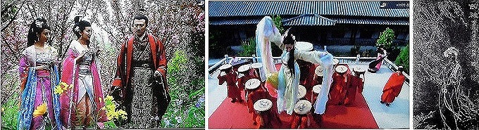 漢の成帝　趙飛燕姉妹　西施