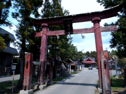 弘前八幡宮の両部鳥居