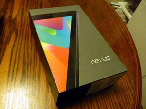 Nexus7外箱