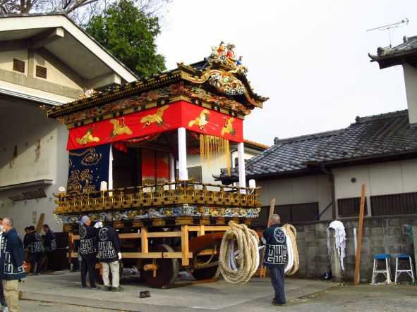 秩父夜祭 屋台（山車）の組み立て | 薬師堂だより - 楽天ブログ