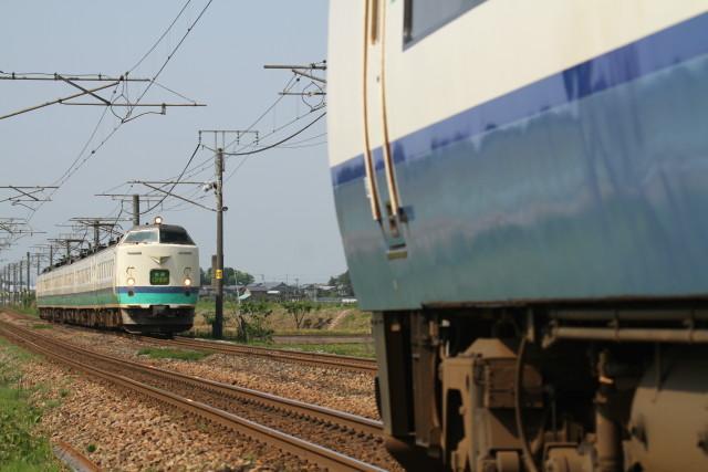 485系 被りの撃沈！並び！2