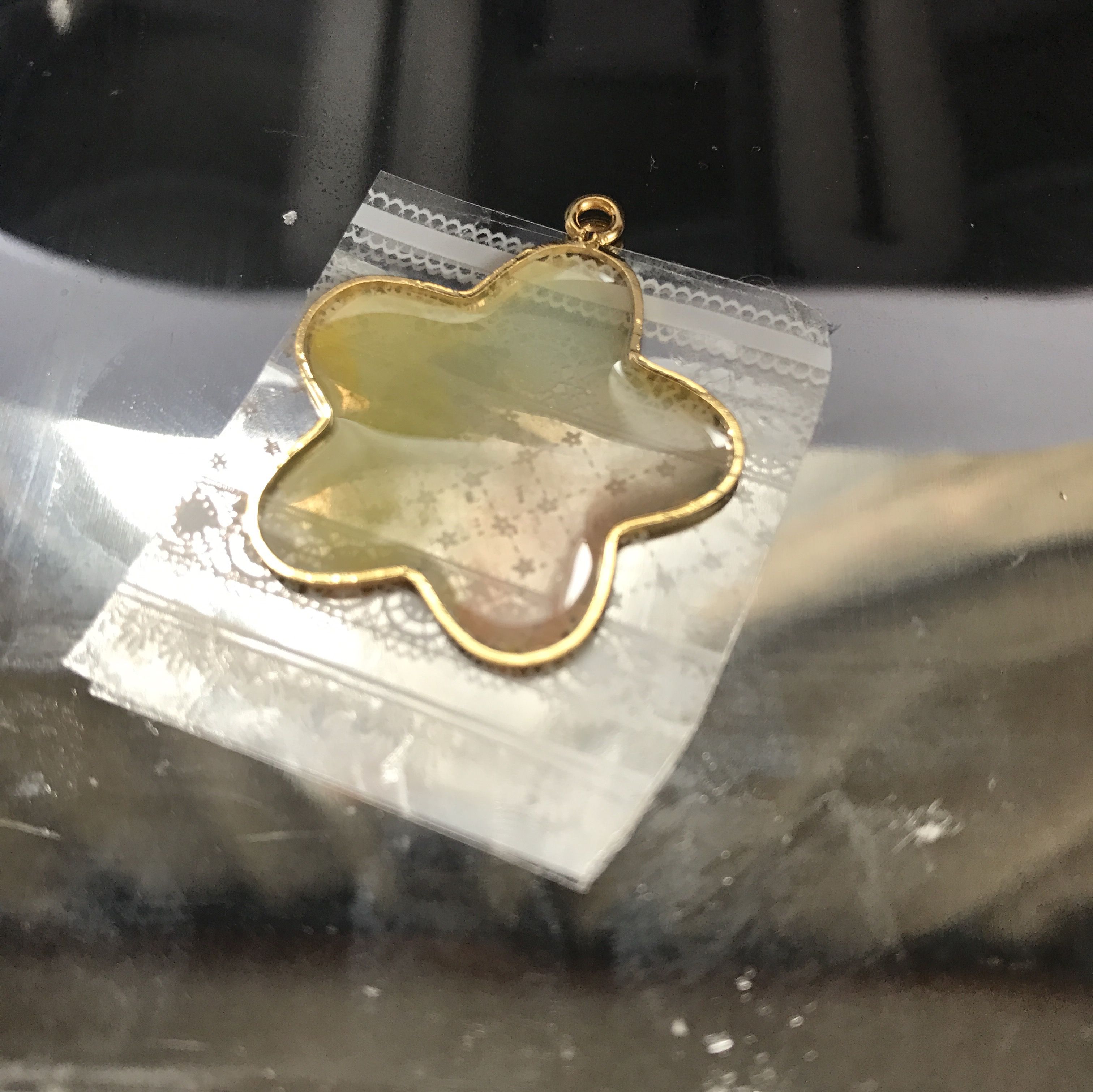 アルファベット型 空枠虹色レジン ゆるふわ 手作り日記 楽天ブログ