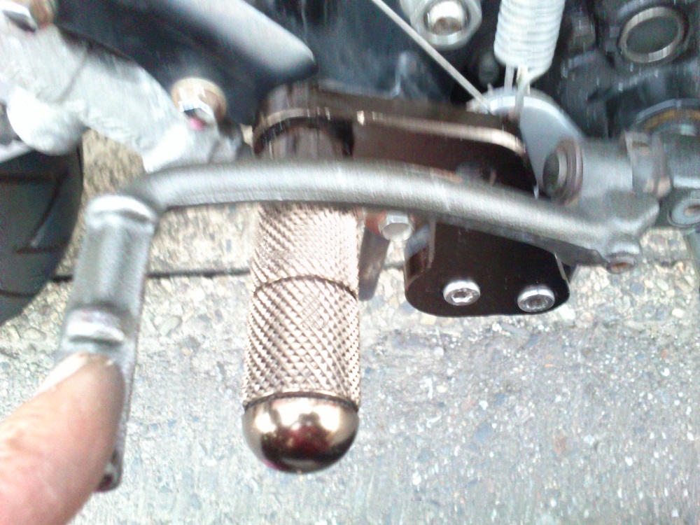 キックアーム対策前