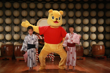 ちびっこ相撲大会　やましろ温泉ホテル百万石