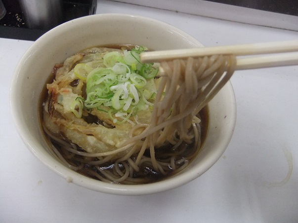 そばっ子＠金町のかき揚げ天ぷらそば２