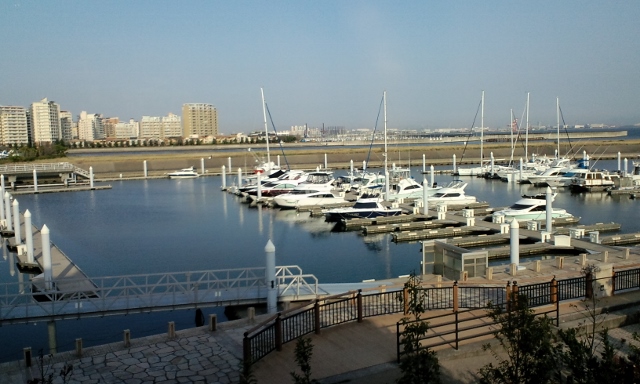 スパ水春　絶景の景色