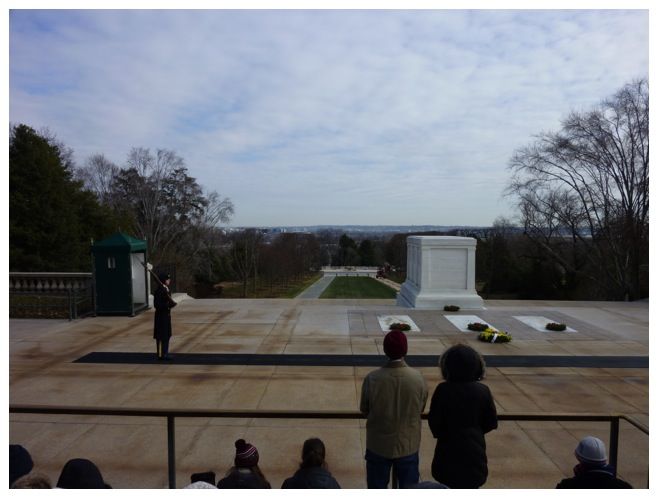 アメリカ ワシントンdc アーリントン墓地の衛兵交換式に 広く浅い生活 楽天ブログ