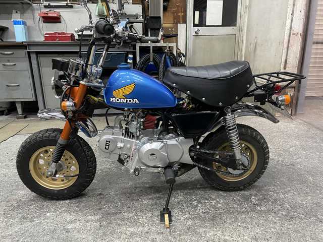 Z50J モンキー その5 中華125エンジン テスト終了 | 戸締り役 工場長