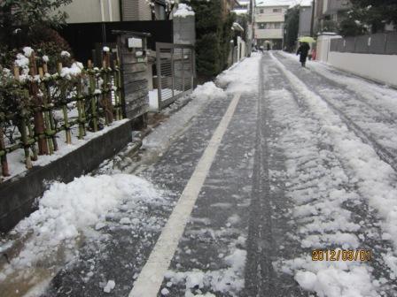 張り切って雪かき