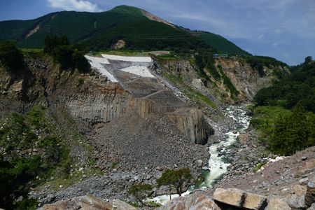 柱状節理が削られた 元ペンションダイアリーブログ 熊本地震被災から全録 あの日がなければ 楽天ブログ