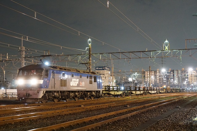 EF65 1104牽引 高崎チキ工臨 & EF210-135牽引 日鐵チキ工臨6