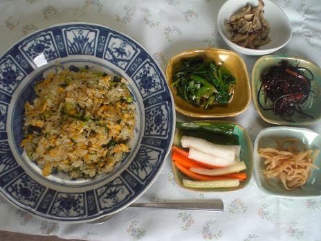 セロリチャーハン