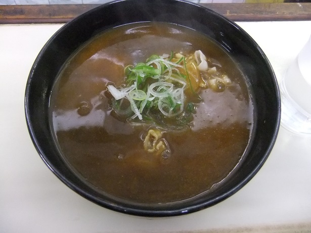 千住旭町・北千住上りそばのカレー南蛮そば1