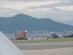 空港から函館山