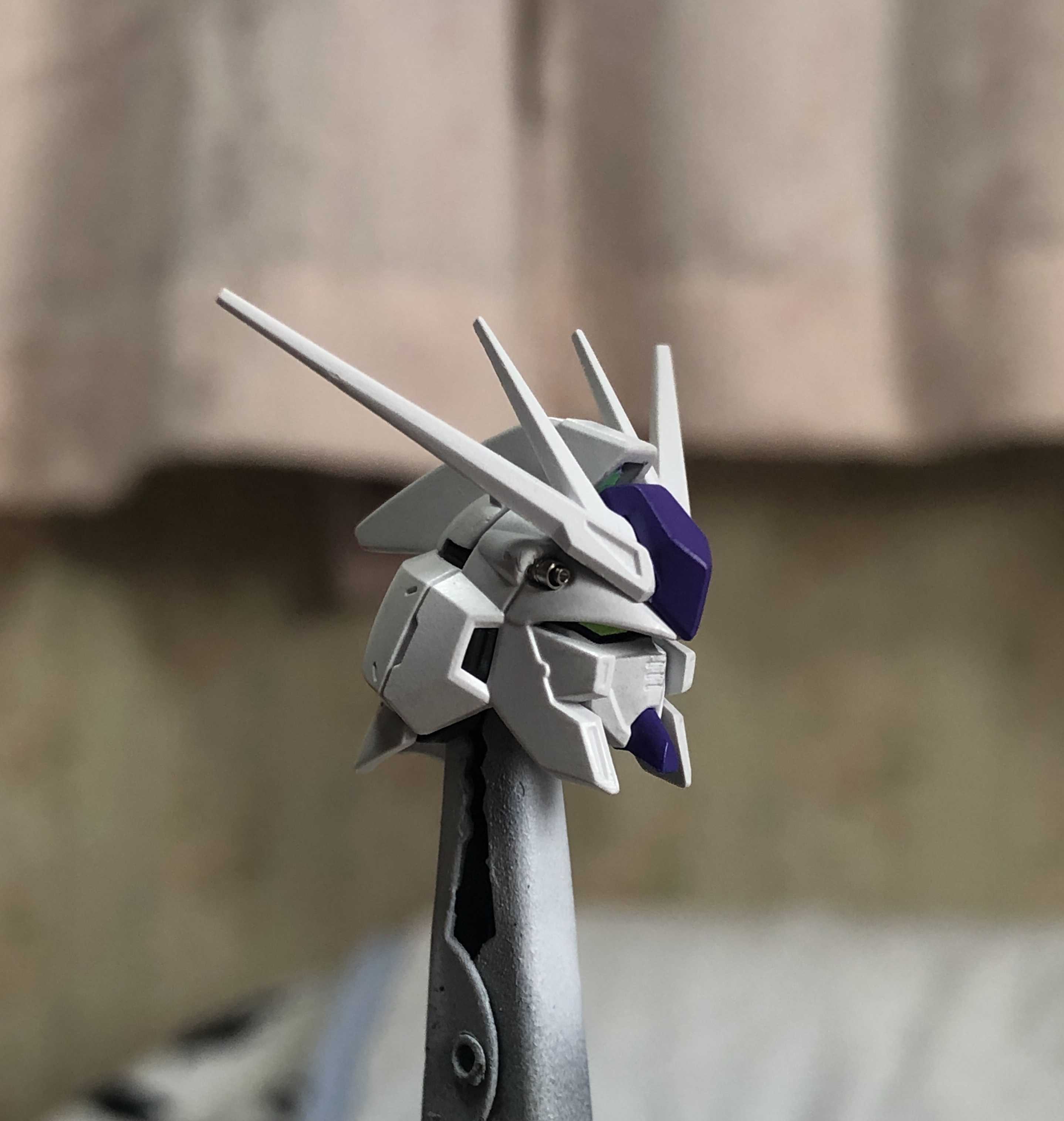 1/144 RG Hi-νガンダム 頭部 改修 ディテールアップパーツ メタル