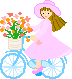 自転車と少女ピンクico_ani_bicycle5.gif