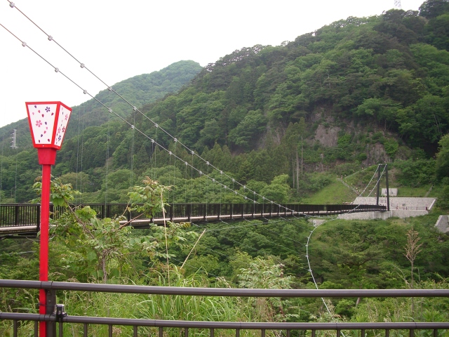 近くの吊り橋