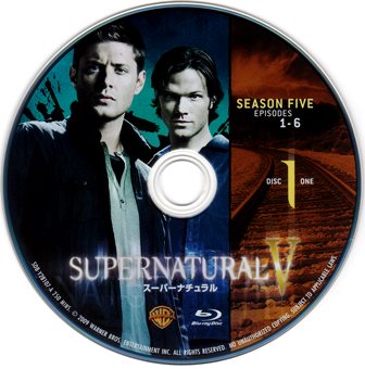 『0440　スーパーナチュラル SEASON 5 DISC 1　［THE COMPLETE  FIFTH SEASON］』ピクチャディスク