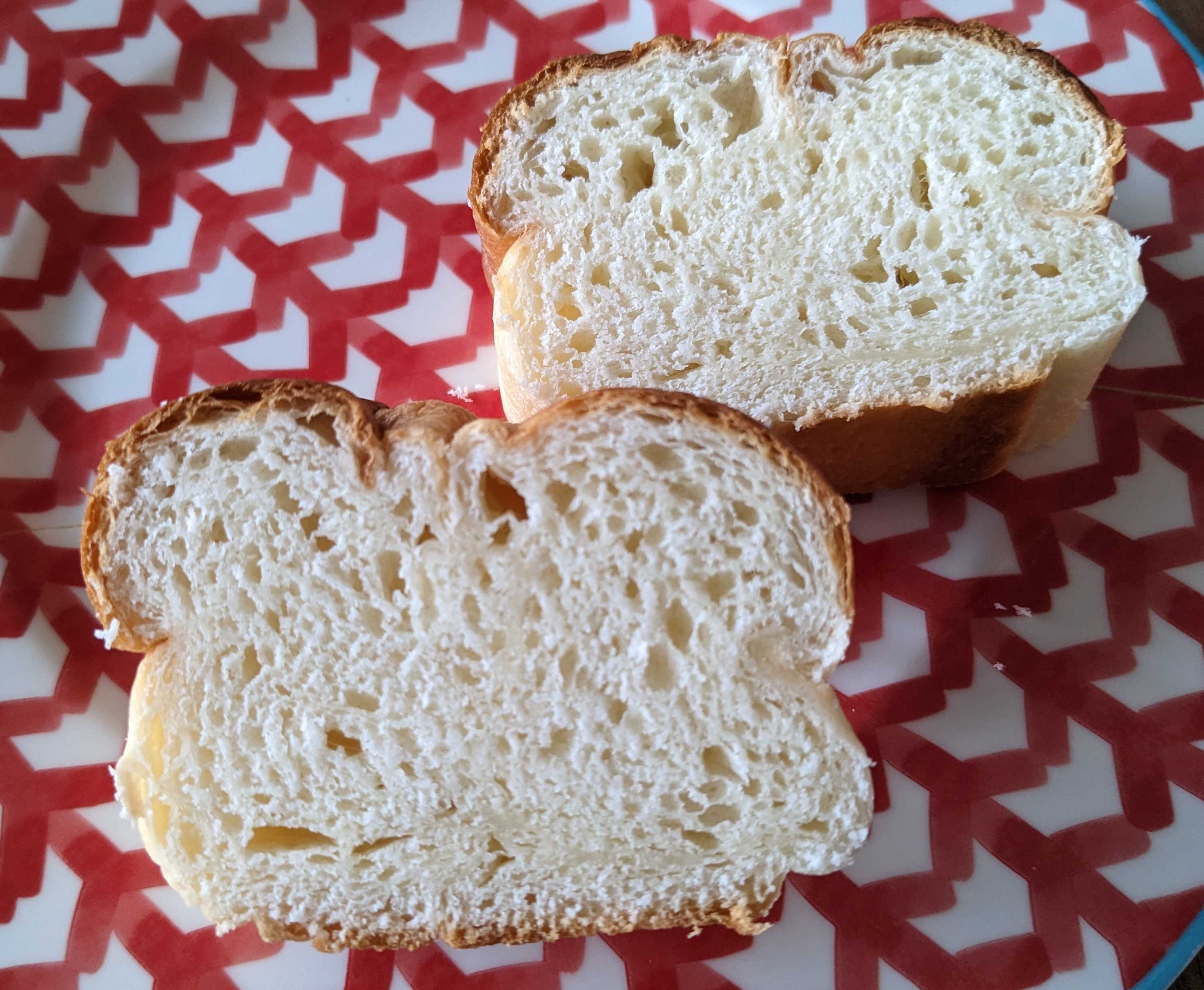 下田流の通販　Milkパンの断面