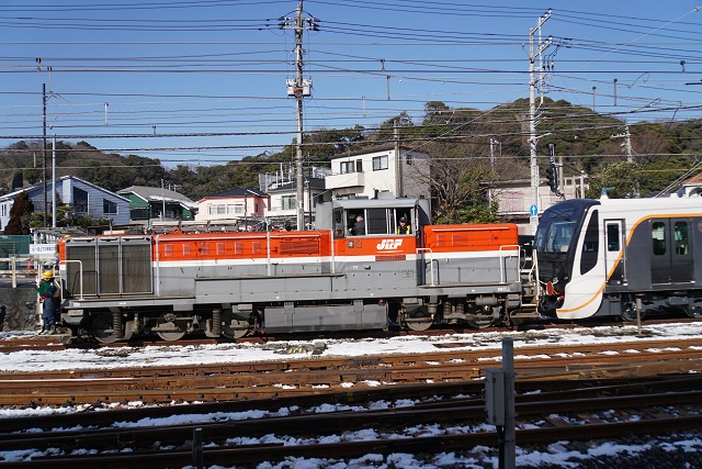 DE10 1666牽引 東急6020系 大井町線用 甲種2