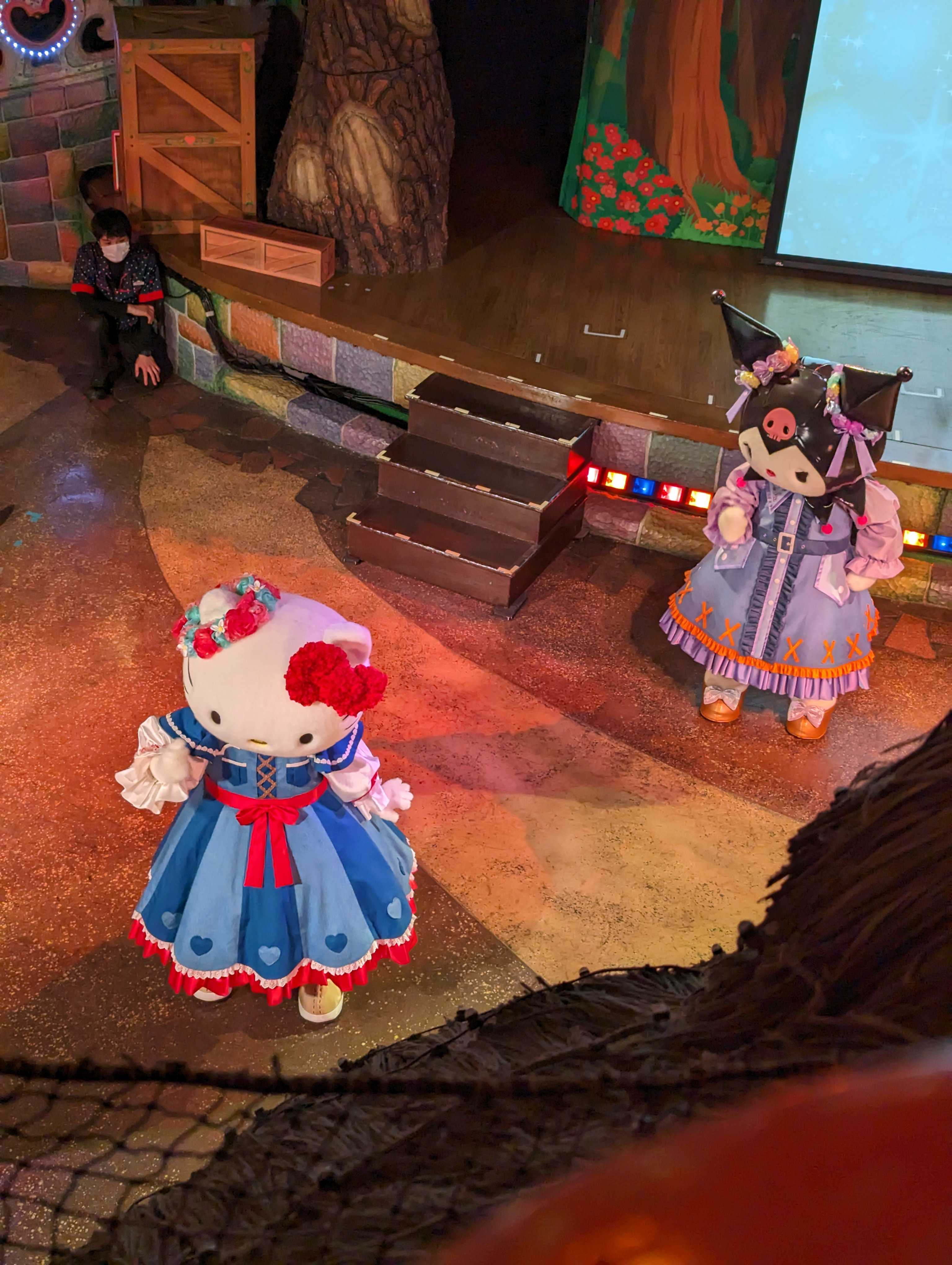 フラワーピューロ】キティクロミのショー他サンリオ