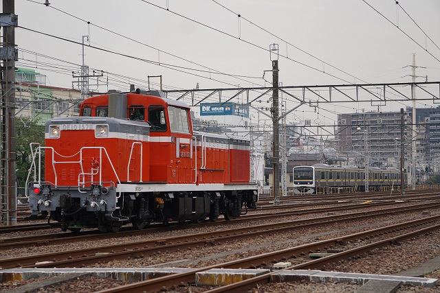 DE10 1571牽引 田端チキ工臨 & EF64 1049 JRF広島色 牽引 鹿島貨物3