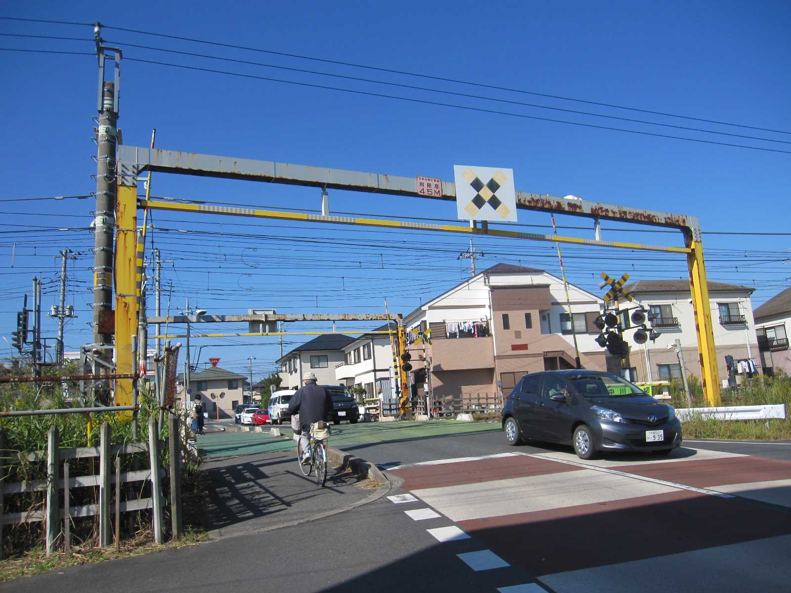 成田線 中川踏切(酒々井~成田間) わさびくま日記 楽天ブログ 成田線 中川踏切(酒々井~成田間) わさびくま日記 楽天ブログ