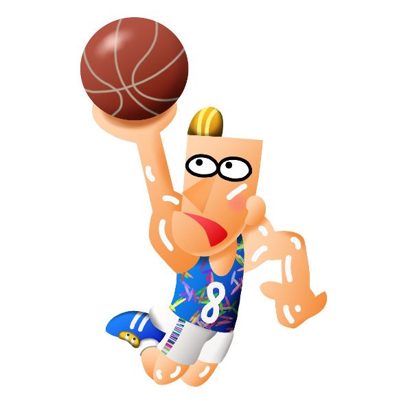 バスケットボールイラスト バスケットボールキャラクター可愛い Noguchi S Worldへようこそ 無断転載禁止 楽天ブログ