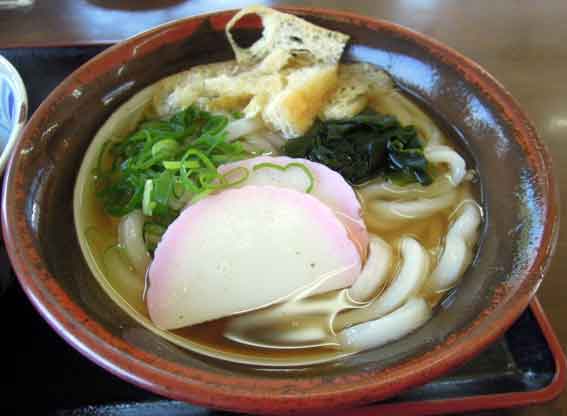 つくだうどんの「天丼セット」-1♪
