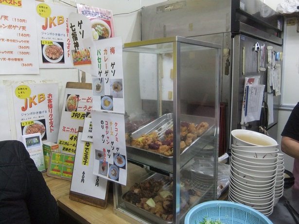 一由そば＠日暮里のゲソ七福神