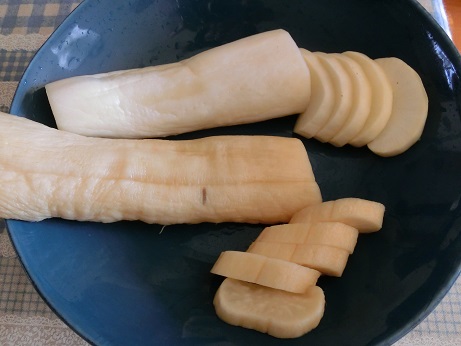 大根の漬物