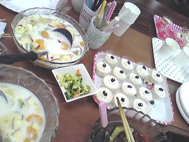 納涼祭デザート