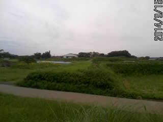 土塁の上から３