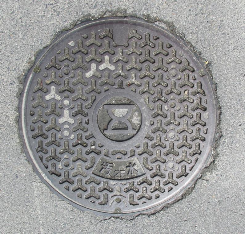 観照 マンホールのふた見聞考 18 滋賀県 東近江市の汚水ふた 遊心六中記 楽天ブログ