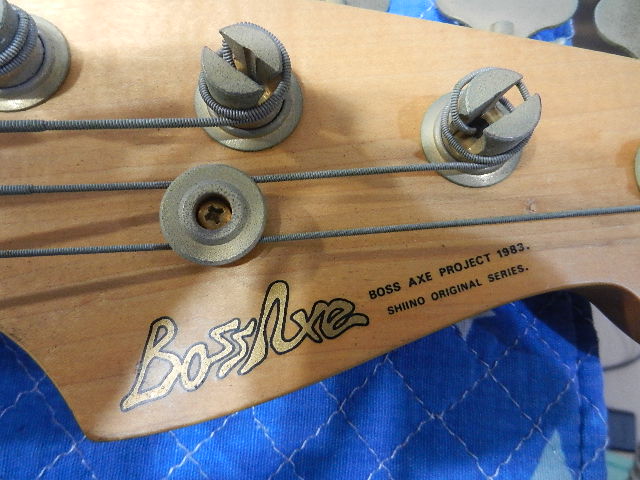 🌸Boss Axe SHIINO ORIGINAL SERIES | 青春のギターリペア K2ギター