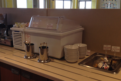 ベッセルホテルカンパーナ沖縄朝食アイス