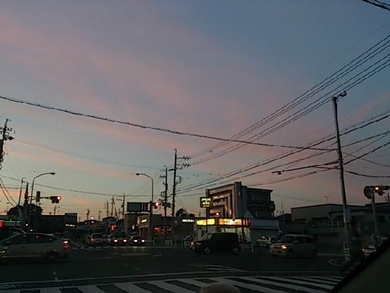 夕方７時