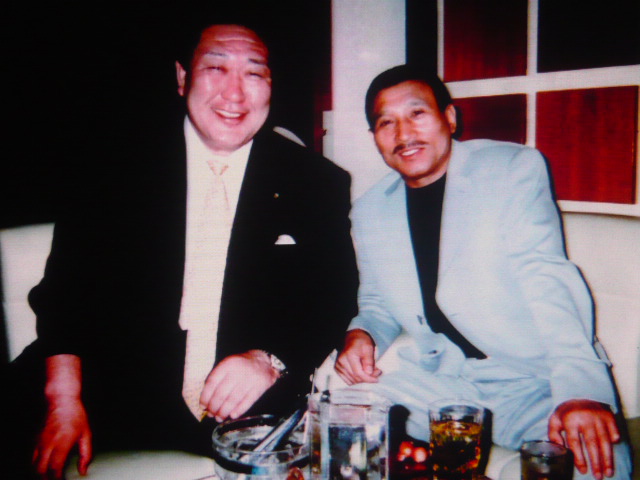 田中英壽理事長と司忍