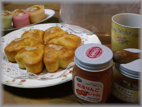 いつものおやつ★りんごJAMで