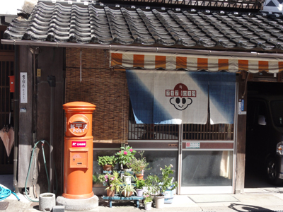 勝山のれんのかかる町並